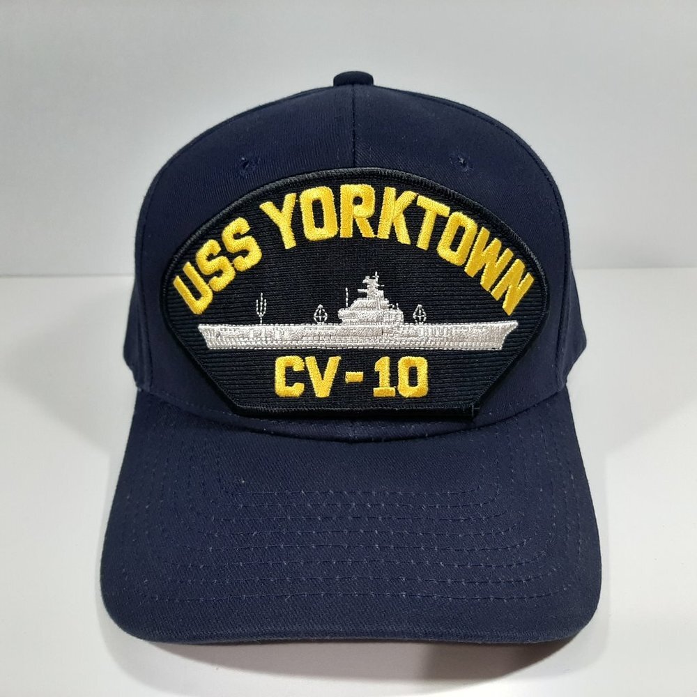 U.S. Navy USS YORKTOWN CV-10 Men's Cap Hat  Navy B